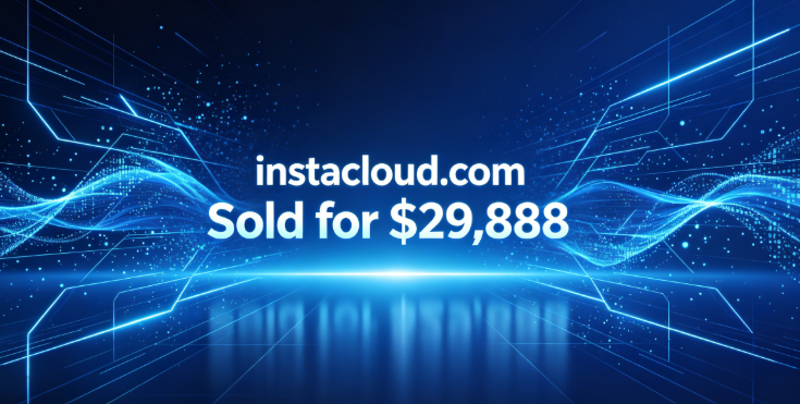 instacloud.com Sold for ,888, Highlighting the Value of Premium Cloud Domains
