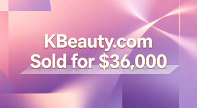 KBeauty.com Sold for $36,000: Digital Assets of Korean Beauty Reach New High