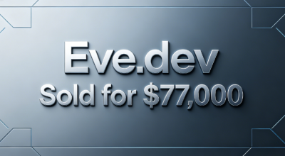 Eve.dev Sells for $77,000, Breaking .dev Domain Record; Vercel Takes Over