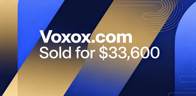 Voxox.com Sold for ,600: A Tech Brand's "Digital Signboard" Changes Hands
