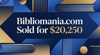 A Bibliomania Victory: bibliomania.com Sold for $20,250
