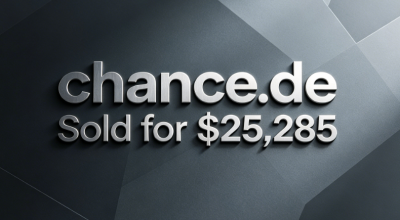 Premium Country Code Top-Level Domain for Opportunities Sold: chance.de Sold for $25,285