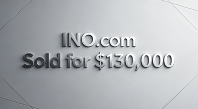 The 30-Year-Old Domain INO.com Sold for $130,000, Highlighting Its Historical and Multifaceted Commercial Value