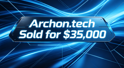 Archon.tech Sold for $35,000 on Sedo, Premium Tech Domain Favored by the Market