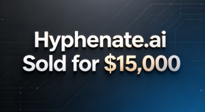 Hyphenate.ai Sold for $15,000, Highlighting its Value in the AI ​​Sector