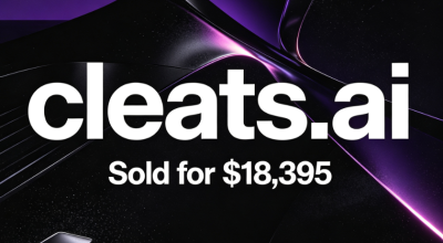 cleats.ai Sold for $18,395, Highlighting the Value of Premium Sports AI Domains