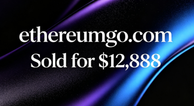Ethereum's "Go" Moment: Domain name ethereumgo.com Sold for $12,888