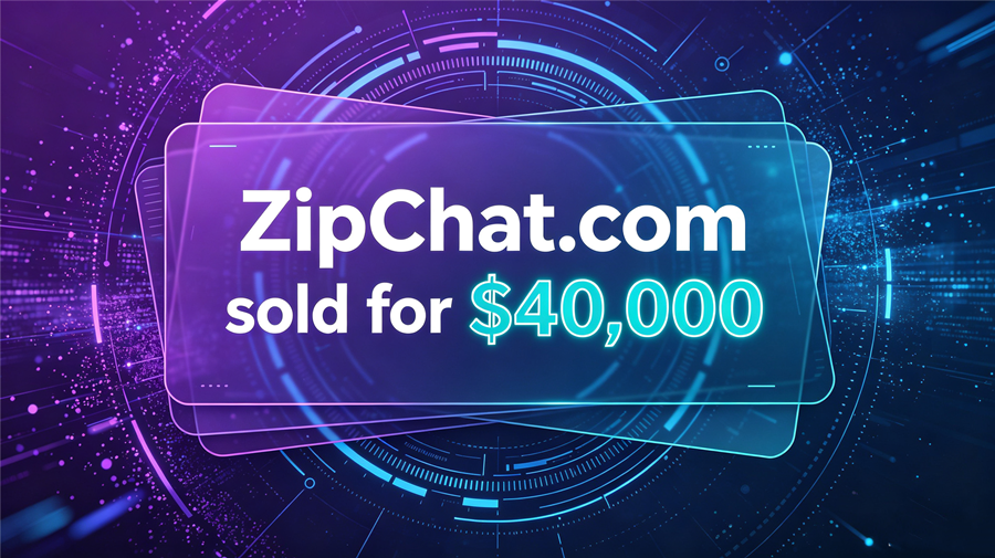 ZipChat Acquires Domain for ,000 to Strengthen AI Brand Barrier