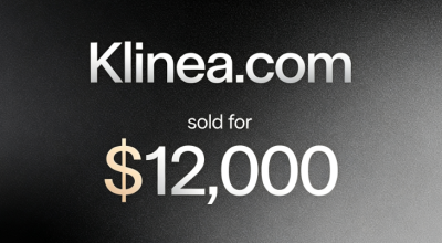 The domain name Klinea.com sold for $12,000, highlighting its end-user value