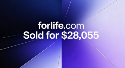 forlife.com Sold for $28,055 via GoDaddy