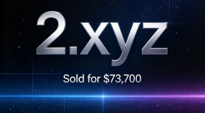 A Digital Age "Door Number": Single-Number Domain 2.xyz Sold for $73,700