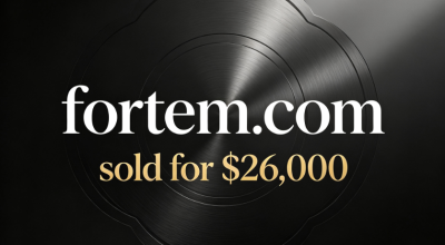 Classic Root Domain Sold: fortem.com Completed Sale on GoDaddy for $26,000