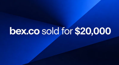bex.co sold for $20,000, highlighting its multi-sectoral value