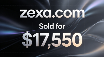 zexa.com Sold for $17,550, Premium Creative Domain Highlights Brand Value