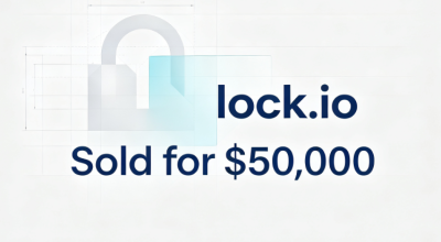 lock.io Sold for $50,000! Its Meaning Aligns with the Cybersecurity Sector, Highlighting its Value