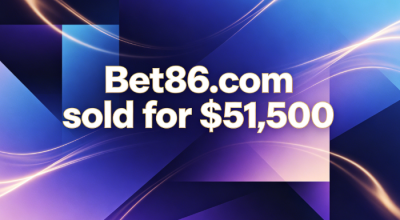 Bet86.com sold for $51,500, highlighting the domain's appealing meaning