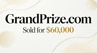 GrandPrize.com Sold for $60,000 via LegalBrandMarketing