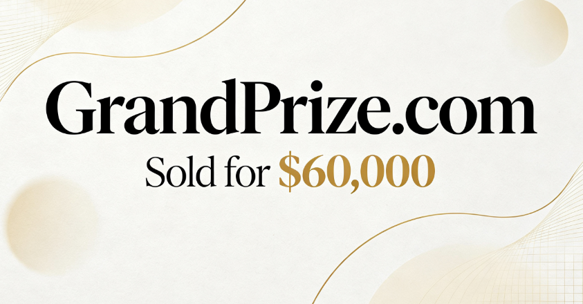 GrandPrize.com Sold for ,000 via LegalBrandMarketing