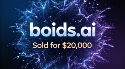 boids.ai Sold for $20,000: Premium AI Domain for Swarm Intelligence Launched
