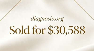 diagnosis.org Sold for $30,588: The Value Logic of Medical Domains