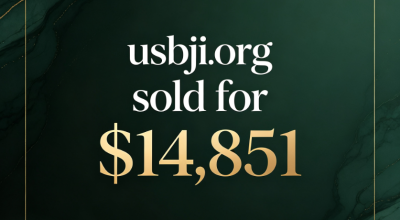 usbji.org sold for $14,851, highlighting the continued value of digital assets