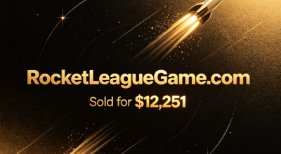 RocketLeagueGame.com Sold for $12,251: A Perfect Footprint for Digital Asset Value