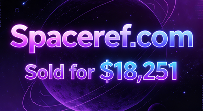 Spaceref.com Sold for $18,251, Adding Another Deal to the Space-Related Domain Market