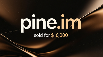 pine.im Completes Private Sale for $16,000
