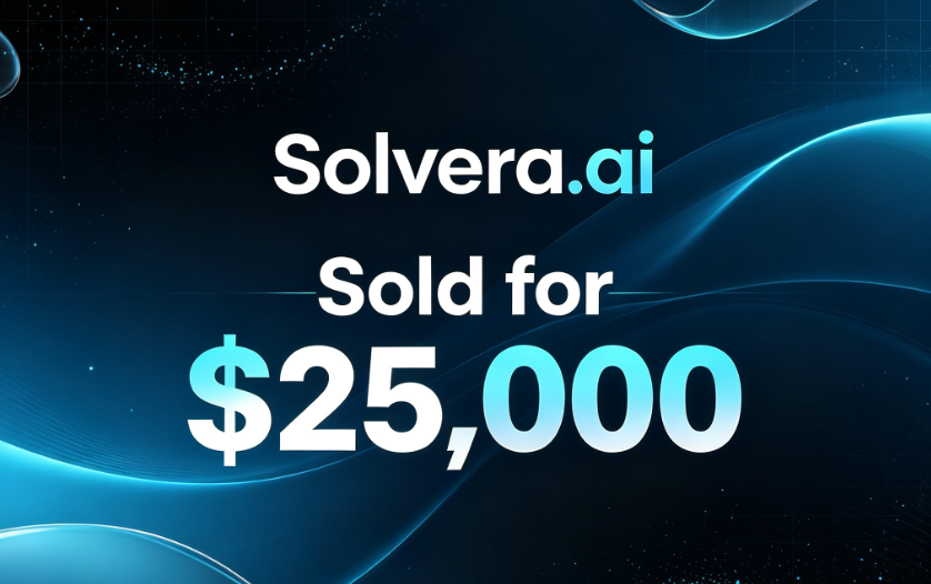 Solvera.ai Sold for ,000 via atom.com