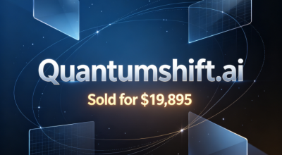 Quantumshift.ai Sold Privately for $19,895
