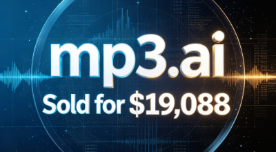mp3.ai Sold for $19,088 on Namecheap: A Brief Analysis of the Domain’s Deeper Value