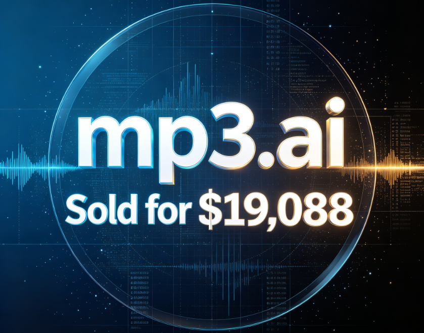 mp3.ai Sold for ,088 on Namecheap: A Brief Analysis of the Domain's Deeper Value