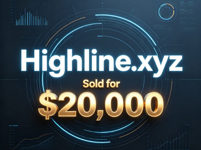 Highline.xyz Sold for ,000: The Brand Value of a Generic Word
