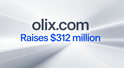 London-based AI company Olix raises $312 million in Series B funding, valuing the company at $3.3 billion