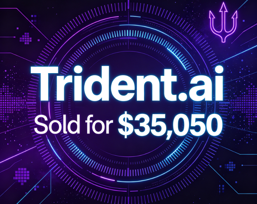 Trident.ai Sold for ,050: As Poseidon's Trident Pierces the Deep Waters of AI