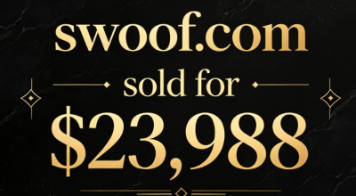 The domain name swoof.com was sold for $23,988, revealing its deeper commercial implications