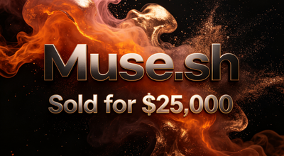 Muse.sh Sold for $25,000, Creative Short Domain Names Gain Market Favor Again