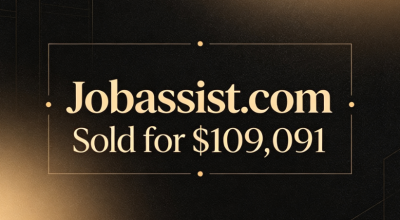 Jobassist.com Sold for $109,091, Adding Another Premium Domain to the Job Search Sector