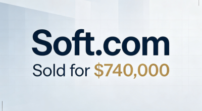 The long-established word domain name Soft.com has changed hands for $740,000, marking its first sale in over 30 years
