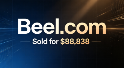 Beel.com Sold for $88,838: A Short, Memorable, and Meaningful Domain Name
