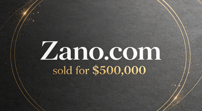 With its inherent industry relevance, the premium four-letter domain name Zano.com sold for $500,000