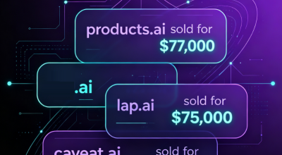 Three .ai Domains Change Hands, Revealing New Logic in the AI ​​Brand Race