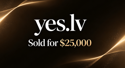 yes.lv Sold for $25,000: The Value of a Country-Code Domain Featuring an Affirmative Word