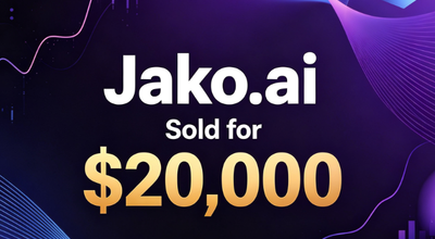Jako.ai Sold for $20,000: A Brand Domain for the AI ​​Era