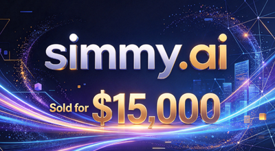 simmy.ai Sold for $15,000 on Atom.com