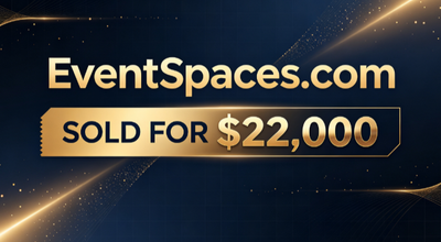EventSpaces.com Sold for $22,000 via DropCatch