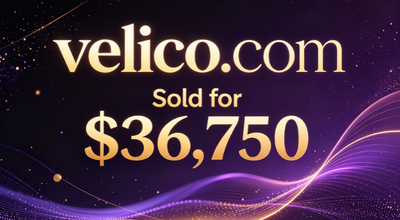 velico.com Sold for $36,750 by Yogi Solanki