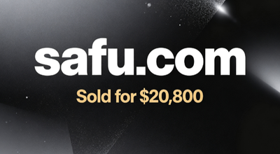 safu.com Sells for $20,800: A Domain That Went from Meme to Reality