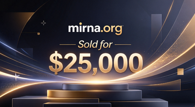 mirna.org Sold for $25,000: A Premium Domain for Biological Research Monetized