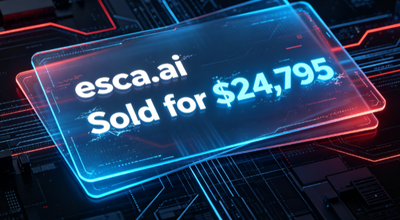 esca.ai Sold for $24,795 via Afternic